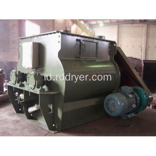 Bubuk Kering Ganda Shaft Paddle Mixer